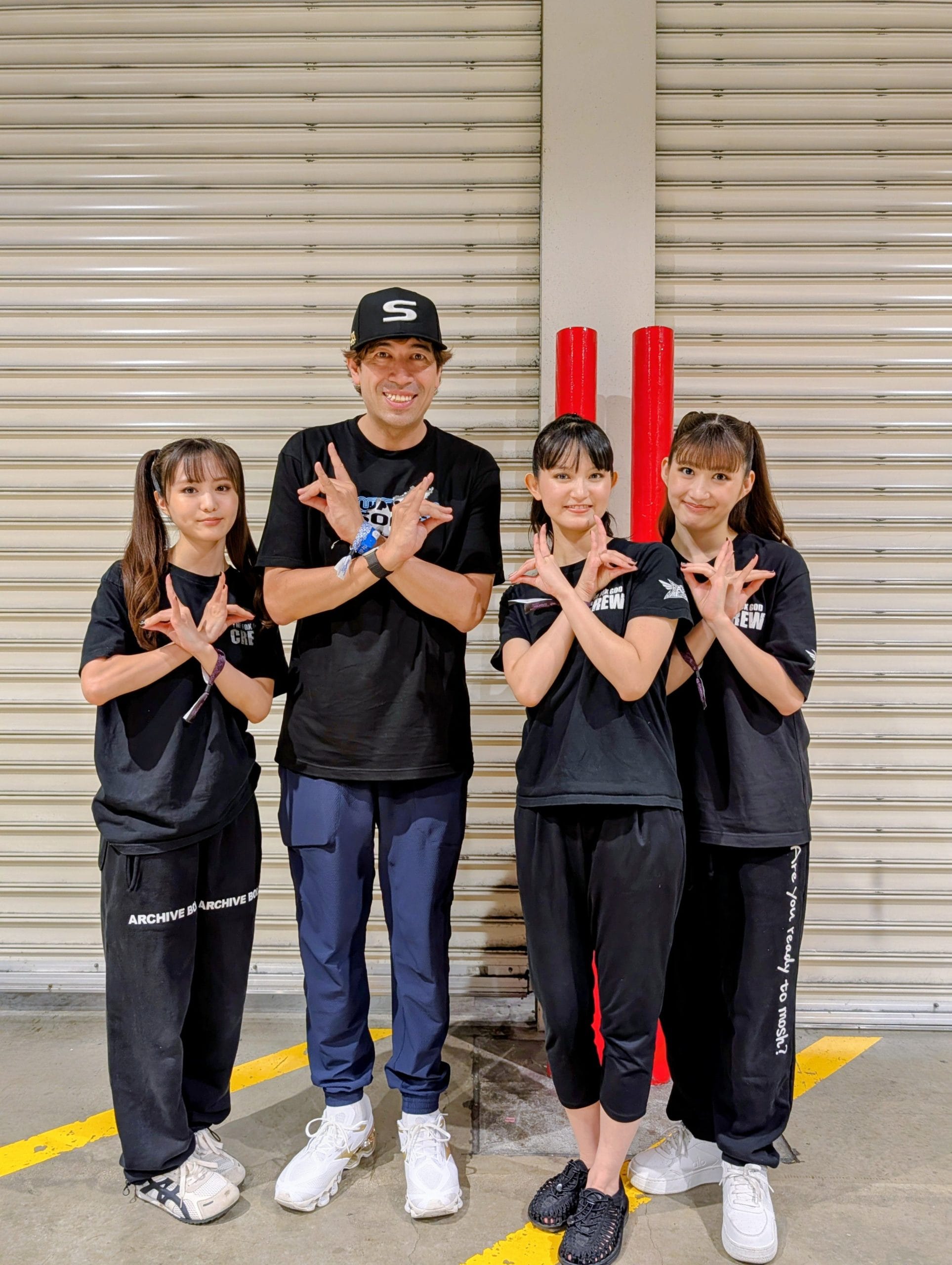 Sascha Shares Backstage Photo With BABYMETAL at SUMMER SONIC Tokyo 2026