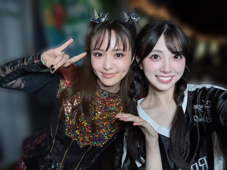 MOAMETAL and Yuina together at LuckyFes 2026