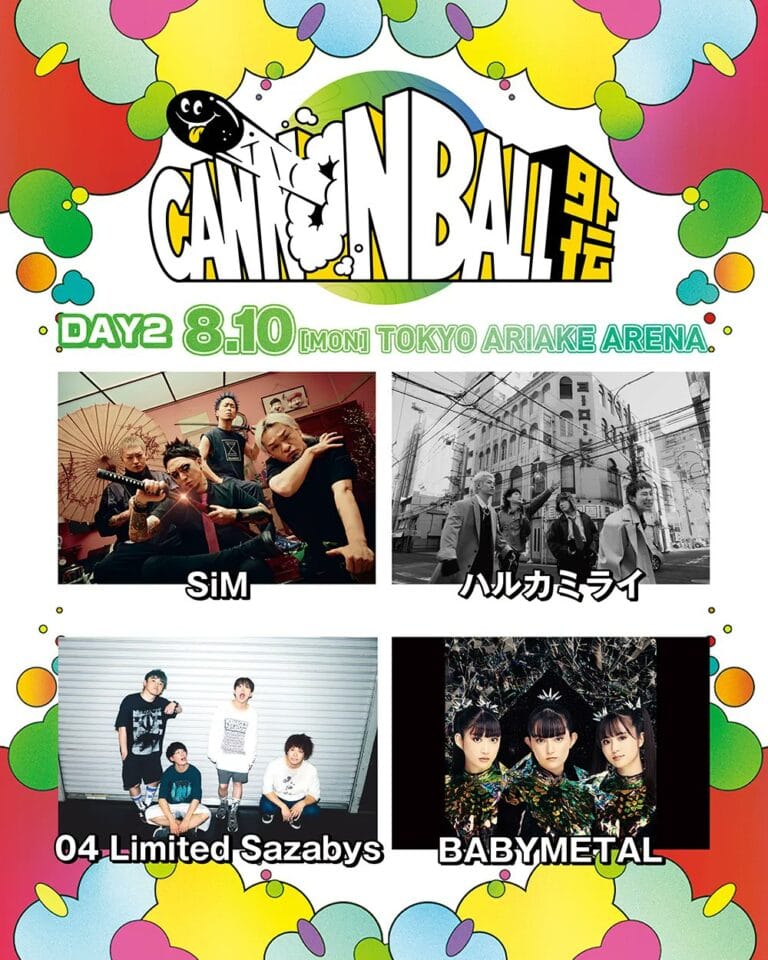 BABYMETAL CANNONBALL GAIDEN 2026 setlist