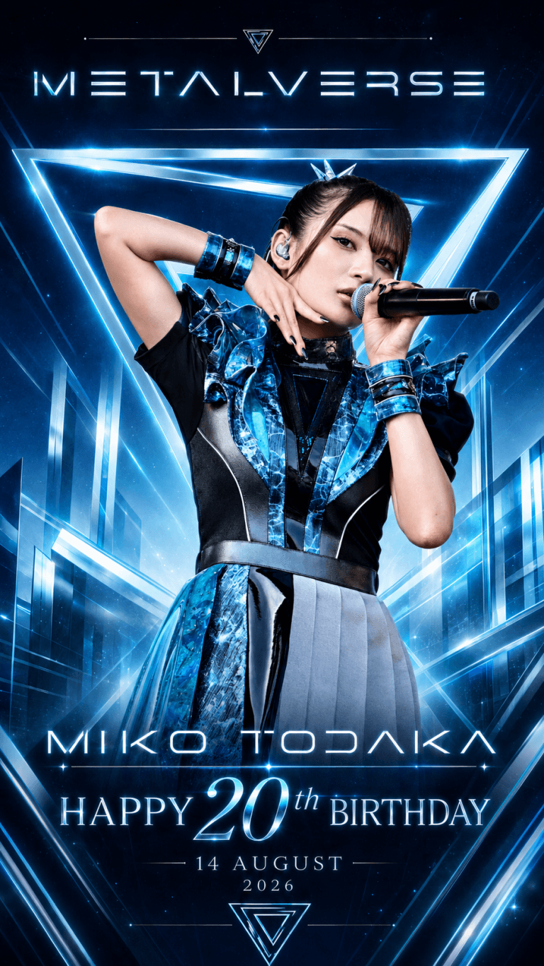 Happy 20th Birthday to METALVERSE’s Miko Todaka!